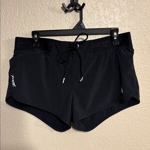 Zoot running shorts with Ironman logo